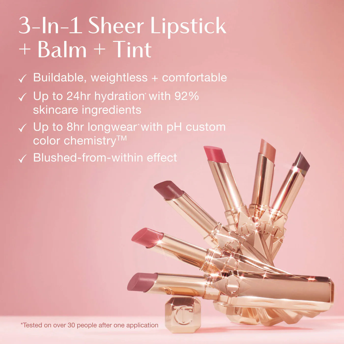 Pre Venta: Charlotte Tilbury | Pillow Talk Long Lasting Blush Balm Sheer Lip Tint