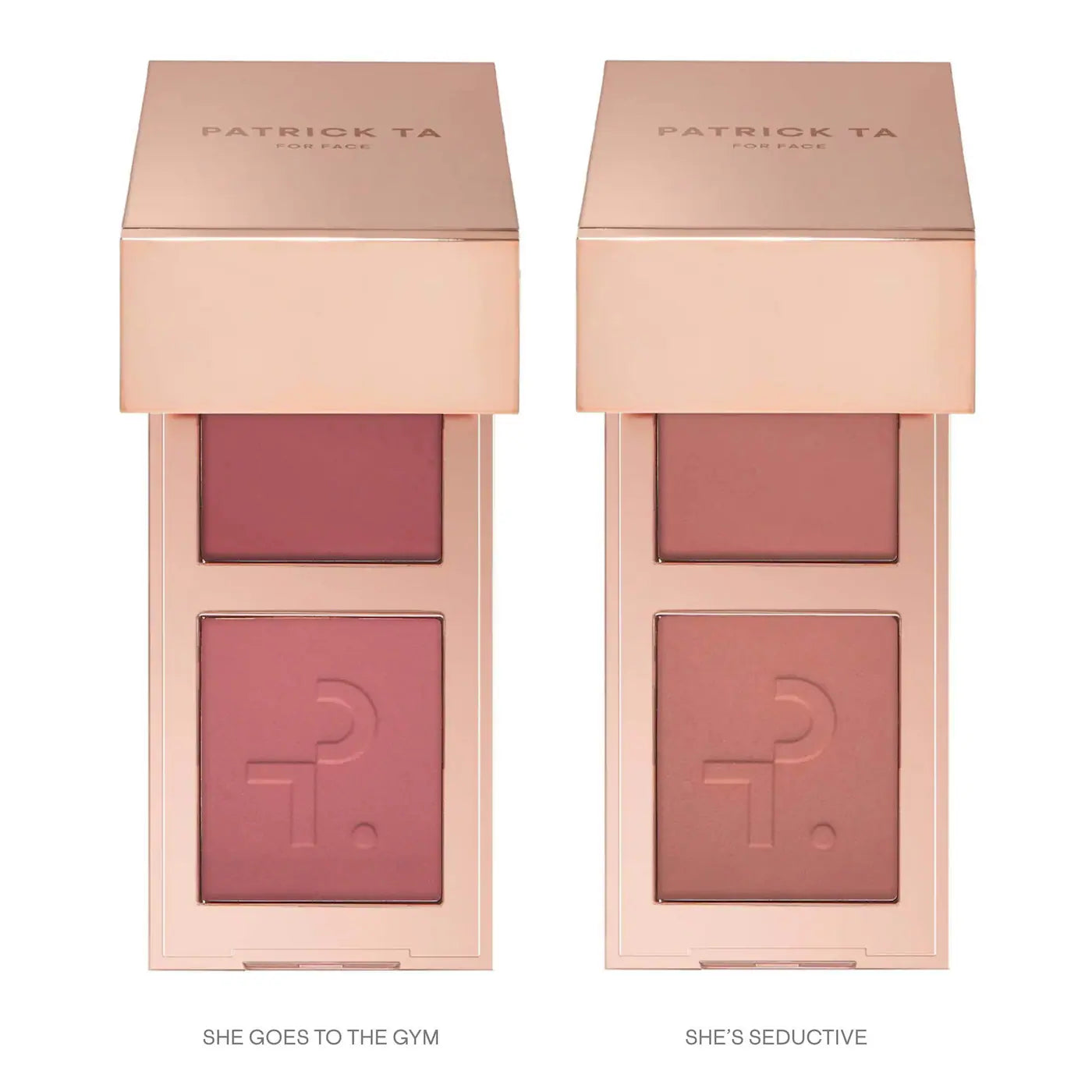 Pre Venta: Patrick Ta | Mini Must-Have Major Headlines Double-Take Crème & Powder Blush Duo Set