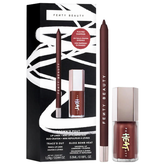 Pre Venta: Fenty Beauty by Rihanna | Brown'd Pout Lip Liner + Mini Lip Plumper Duo