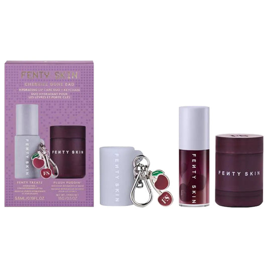 Pre Venta: Fenty Beauty by Rihanna | Cherriez Gone Bad Hydrating Lip Care Duo + Keychain