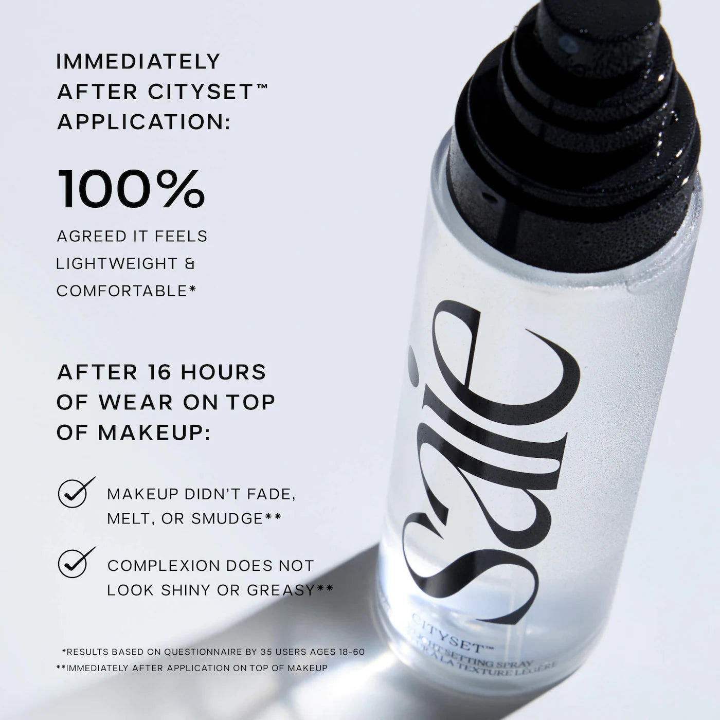 Pre Venta: Saie | CitySet Lightweight Setting Spray