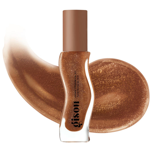 Pre Venta: Gisou | Honey Infused Hydrating Lip Oil | Coco Cacao - Sheer Brown Shimmer
