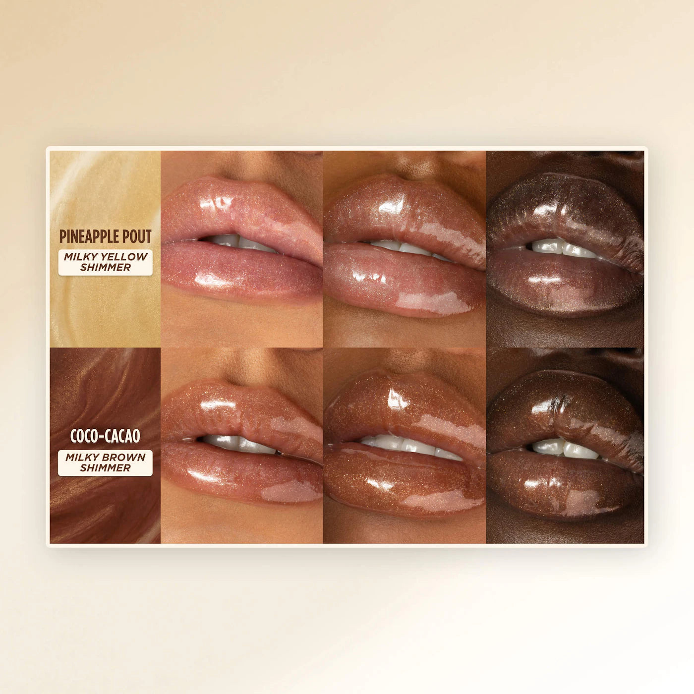 Pre Venta: Gisou | Honey Infused Hydrating Lip Oil | Coco Cacao - Sheer Brown Shimmer