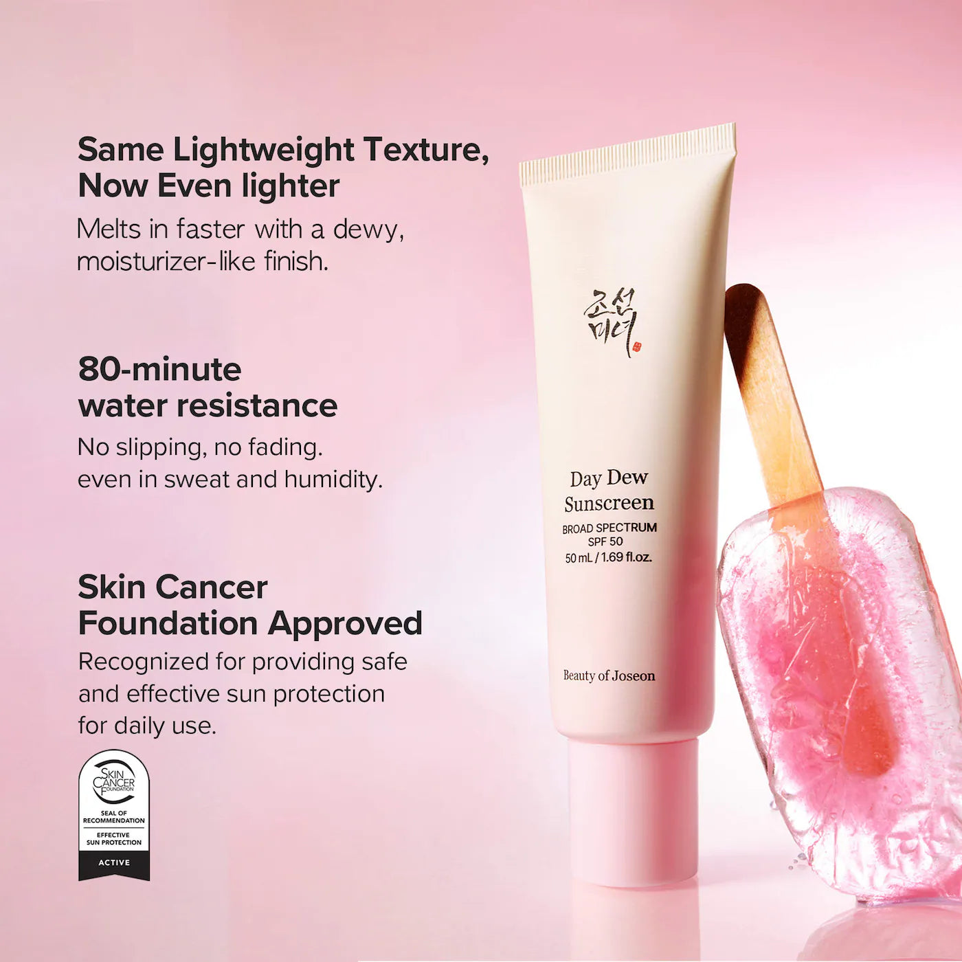 Pre Venta: Beauty of Joseon | Day Dew Sunscreen Lightweight SPF 50