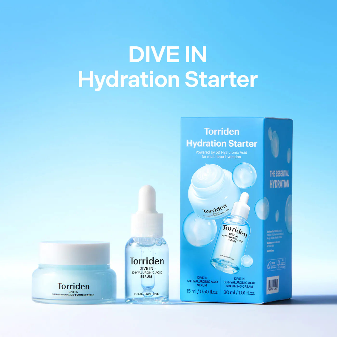 Pre Venta: Torriden | DIVE IN Hydration Starter Set
