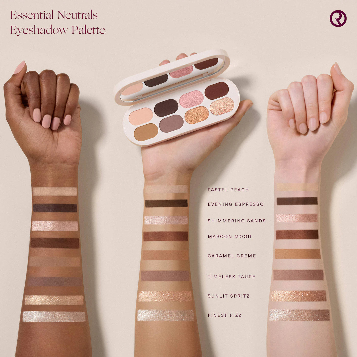 Pre Venta: Rare Beauty by Selena Gomez | Essential Neutrals Eyeshadow Palette