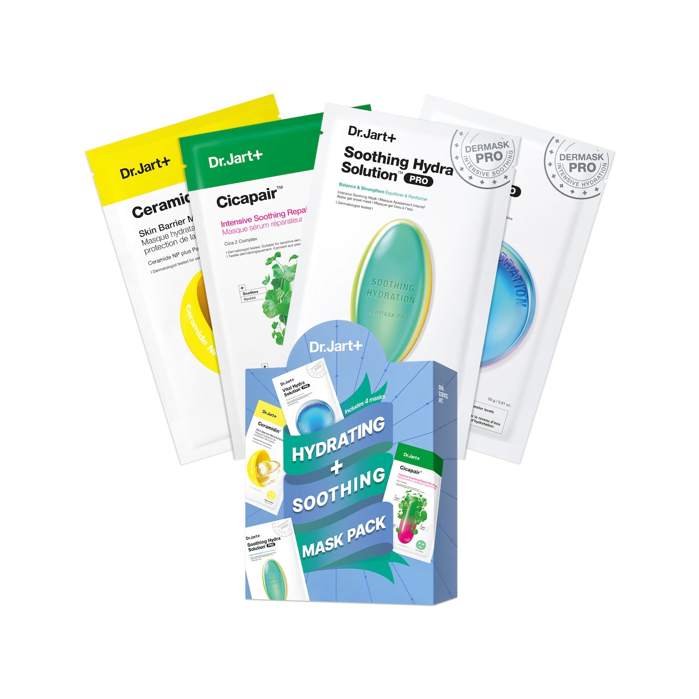 Pre Venta: Dr. Jart+ | Hydrating & Soothing Face Mask Value Set