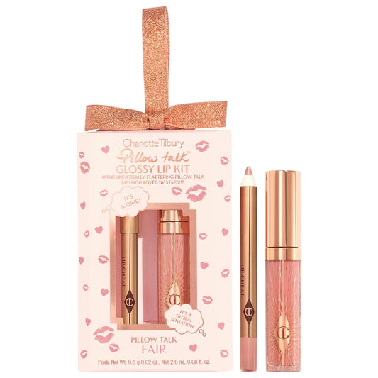 Pre Venta: Charlotte Tilbury | Mini Pillow Talk Glossy Lip Duos