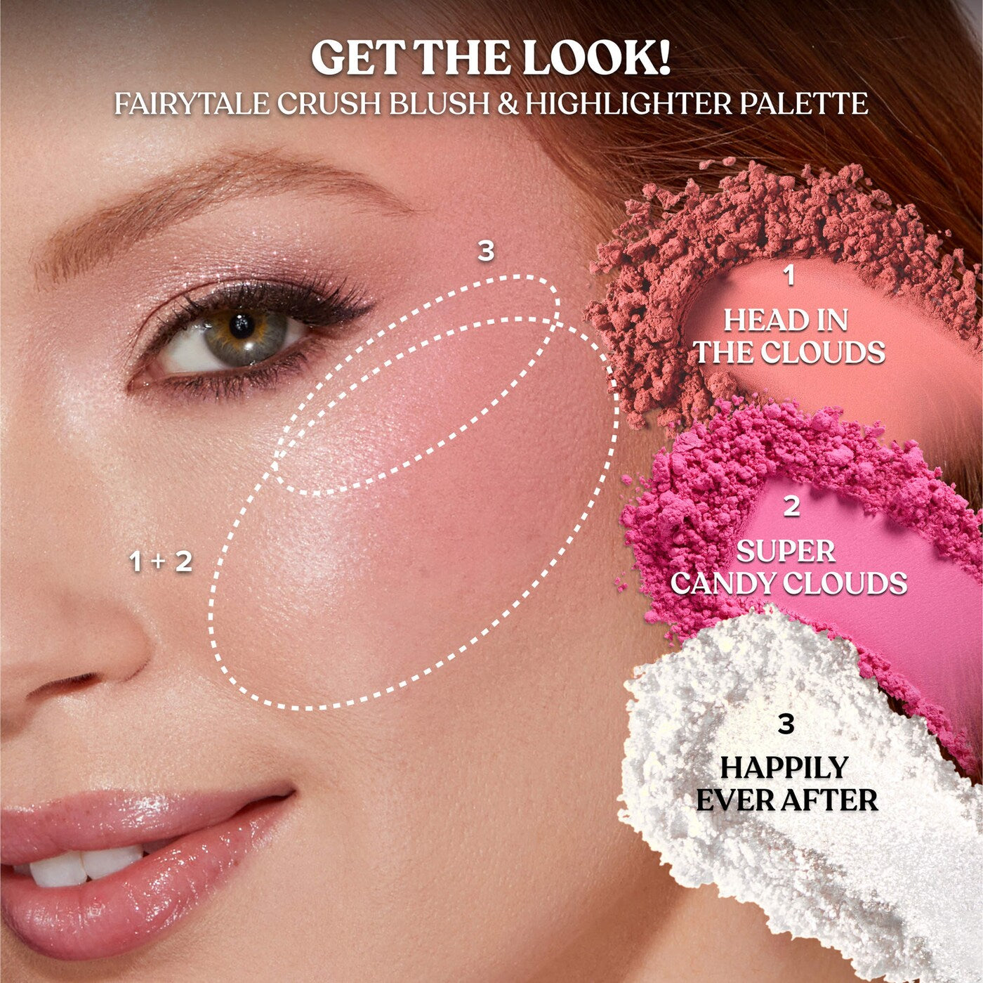 Pre  Venta: Too Faced | Fairytale Crush Blush & Highlighter Palette Makeup Set