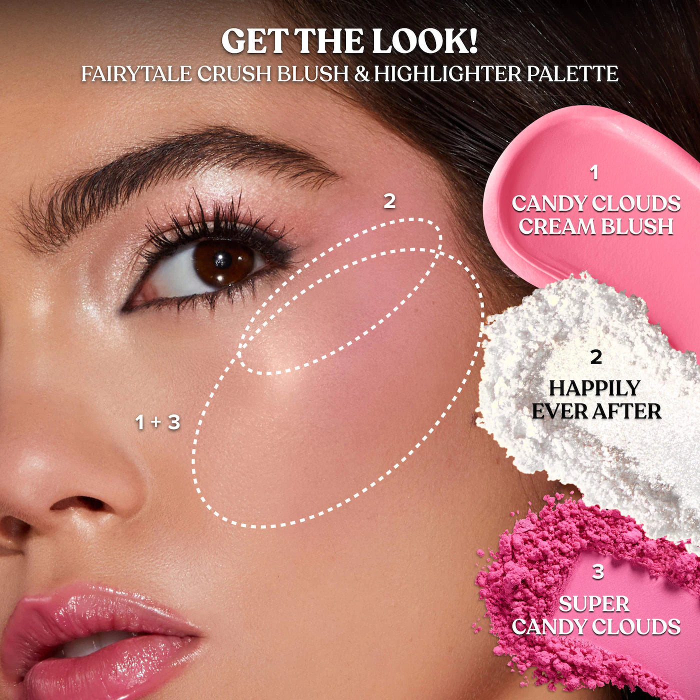 Pre  Venta: Too Faced | Fairytale Crush Blush & Highlighter Palette Makeup Set