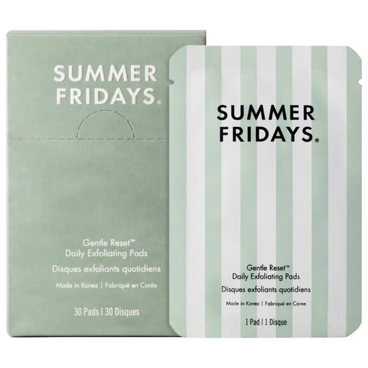 Pre Venta: Summer Fridays | Gentle Reset Daily Exfoliating Pads to Smooth + Minimize Pores with AHAs
