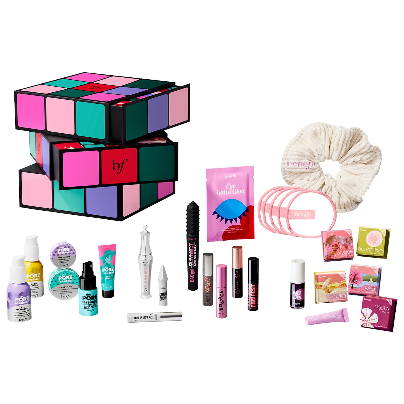Pre Venta: Benefit Cosmetics | Glam Cube 24-Day Makeup Advent Calendar Gift Set