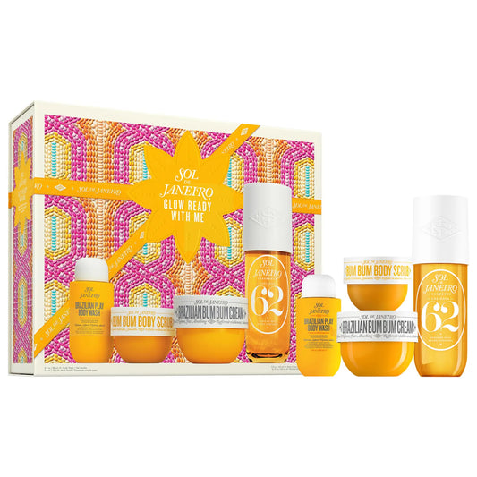 Pre Venta: Sol De Janeiro | Glow Ready With Me Bum Bum Body Routine Gift Set