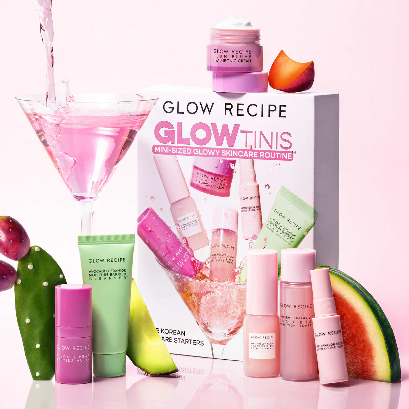 Pre Venta: Glow Recipe | Glowtinis Mini Skincare Set