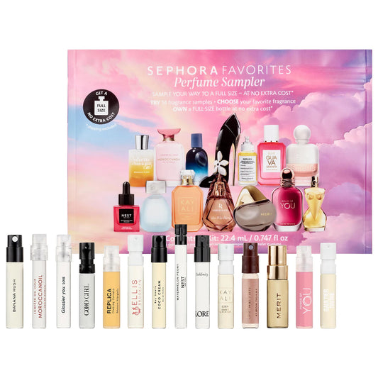 Pre Venta: Sephora Favorites | Golden Hour Perfume Sampler Set w/ Redeemable Voucher