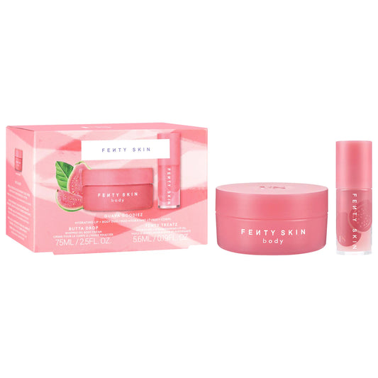 Pre Venta: Fenty Beauty by Rihanna | Guava Goodiez - Guava Lip + Mini Butta Drop Set