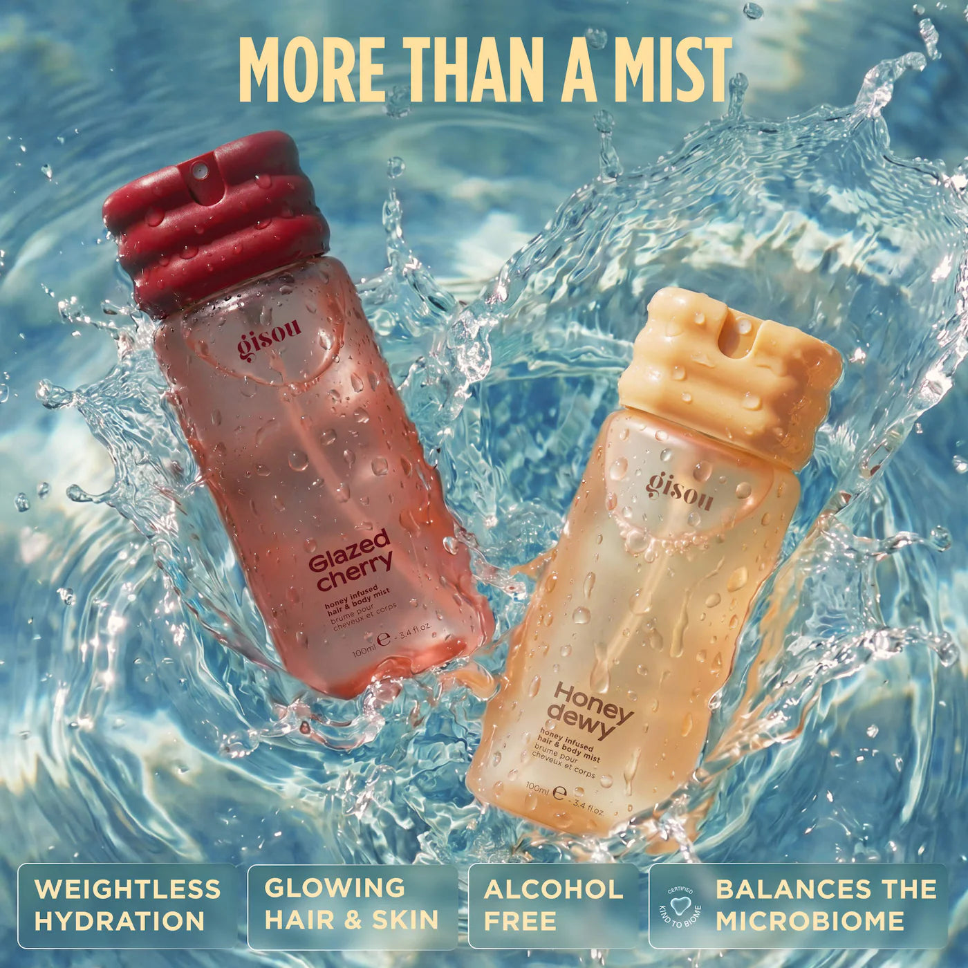Gisou | Honey Dewy Honey Infused Hair & Body Mist