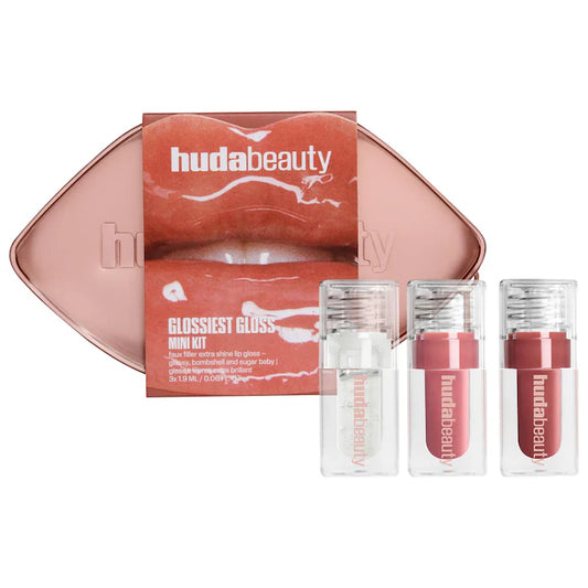 Pre Venta: Huda Beauty | Mini Glossiest Lip Gloss Set