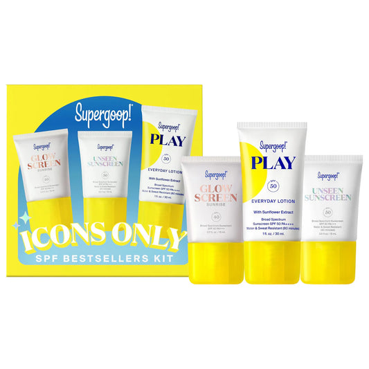 Pre Venta: Supergoop! | Icons Only SPF Bestseller Kit