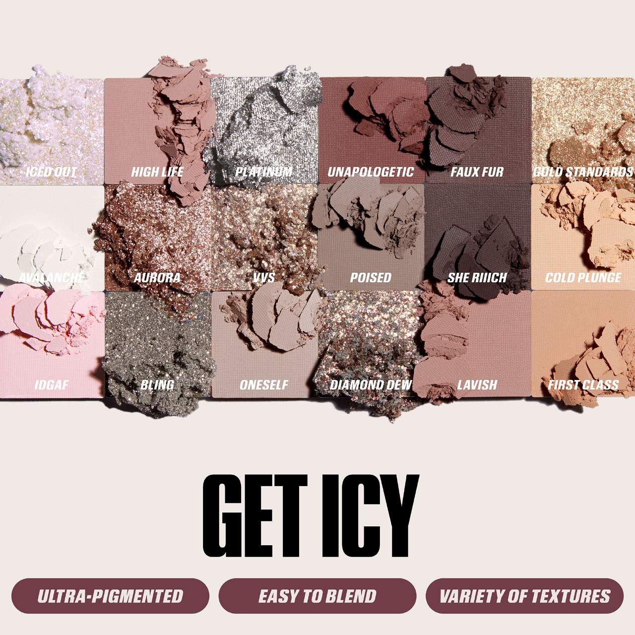 Pre Venta: Huda Beauty | Icy Nude Eyeshadow Palette