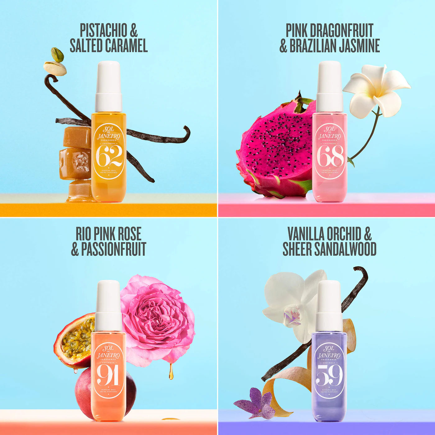 Pre Venta: Sol De Janeiro | Cheirosa Perfume Mist Discovery Gift Set