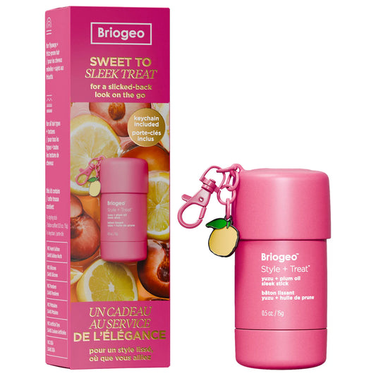 Pre Venta: Briogeo | Style + Treat Hair Sleek Stick + Limited Edition Key Chain Gift Set
