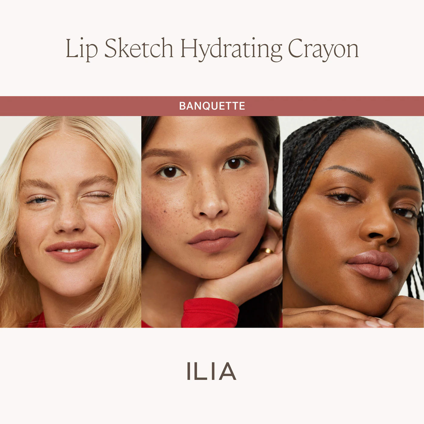 Pre Venta: Ilia | Mini Lip Sketch Duo - Lipstick + Lip Liner Gift Set