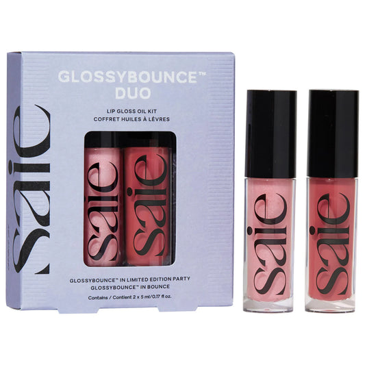 Pre Venta: Saie | Glossybounce Lip Gloss-Oil Duo Gift Set