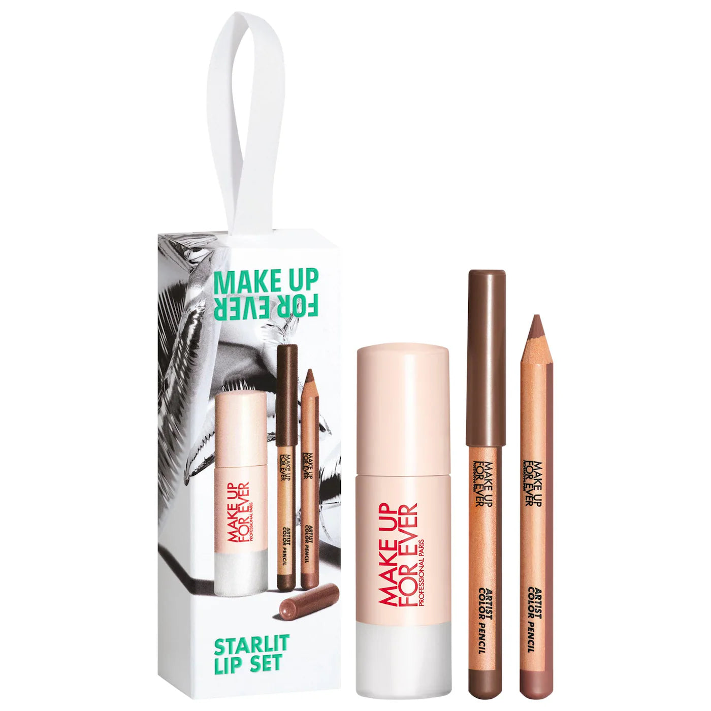 Pre Venta: Make Up For Ever | Mini Artist Color Lip Pencils & Super Boost Gloss Trio