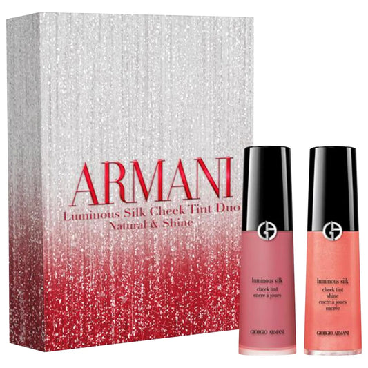 Pre Venta: Armani Beauty | Luminous Silk Cheek Tint Liquid Blush Duo Set