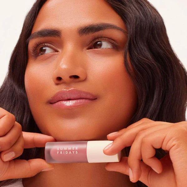 Summer Fridays | Dream Lip Oil for Moisturizing Sheer Coverage | Soft Mauve