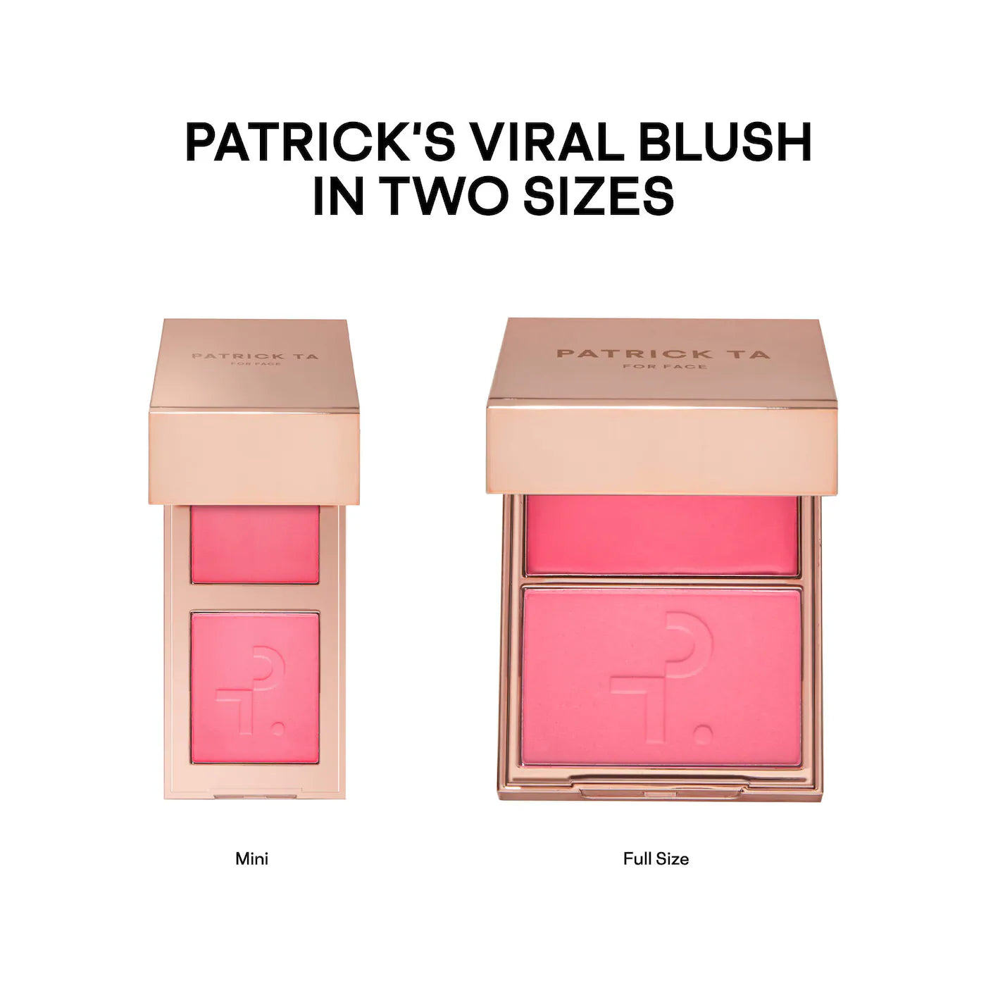 Pre Venta: Patrick Ta | Major Headlines Double-Take Crème & Powder Blush Duo Mini