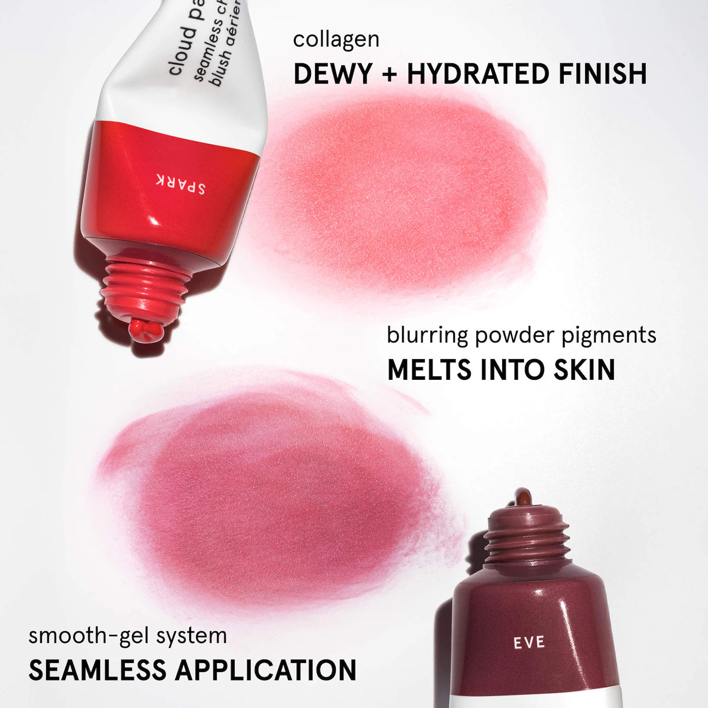 Pre Venta: Glossier | Mini Cloud Paint Blush Trio