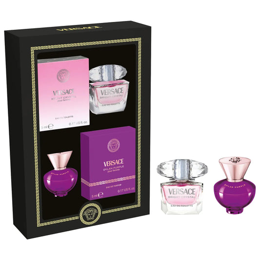 Pre Venta: Versace | Mini Dylan Purple & Bright Crystal Perfume Set