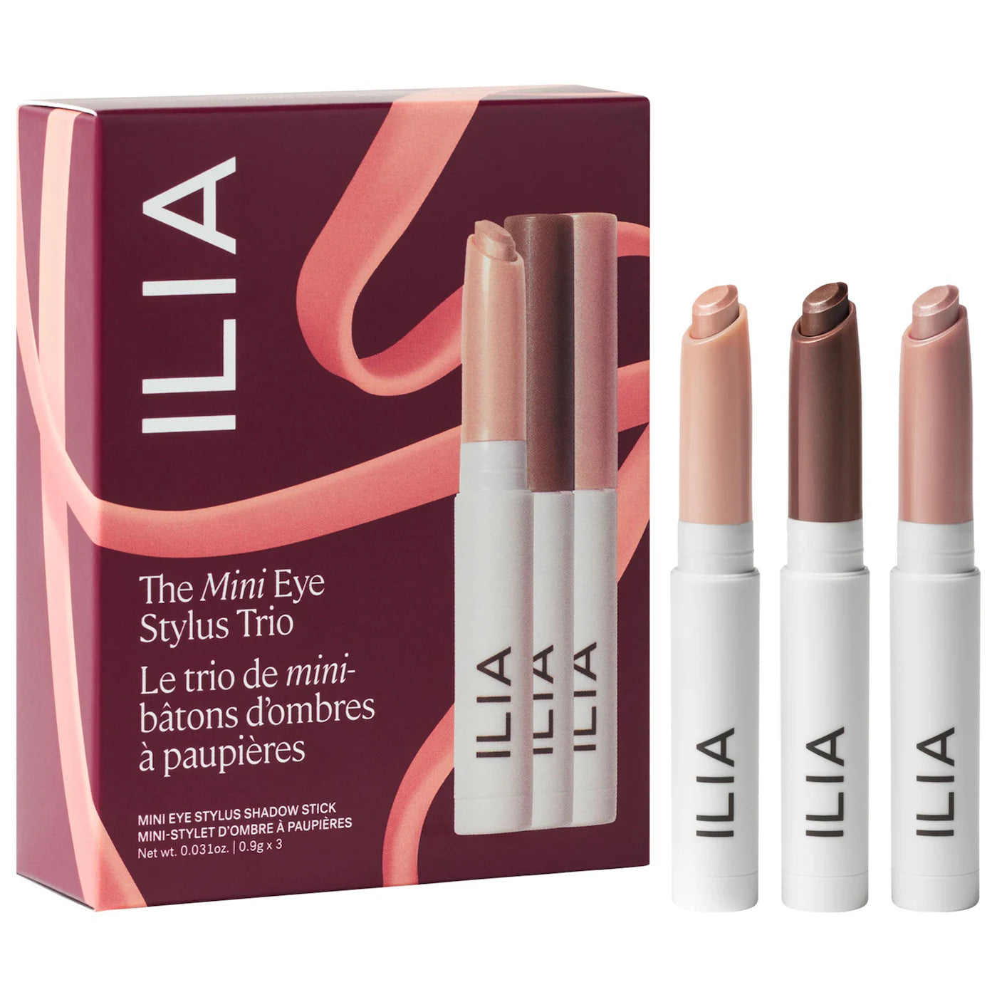 Pre Venta: Ilia | Mini Eye Stylus Trio - Eyeshadow Stick Gift Set