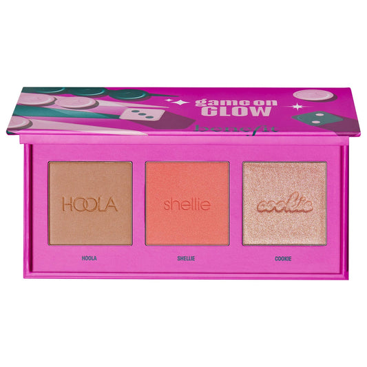 Pre Venta: Benefit Cosmetics | Mini Game On Glow Bronzer, Blush & Highlighter Palette