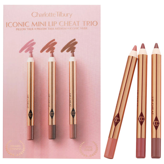 Preventa: Charlotte Tilbury | Mini Iconic Lip Cheat Lip Liner Trio