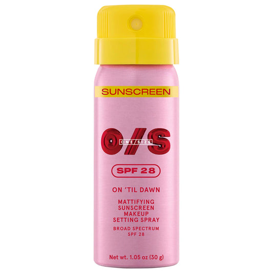 Pre Venta: ONE/SIZE by Patrick Starrr | On 'Til Dawn Mattifying Sunscreen Makeup Setting Spray SPF 28
