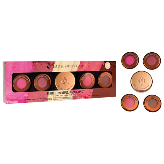 Pre Venta: Danessa Myricks Beauty | Mini Yummy Skin Flushed Essentials: Face & Lip Makeup Gift Set