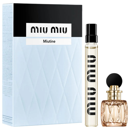 Pre Venta: Miu Miu | Mini Miutine Eau De Parfum Perfume Duo Gift Set