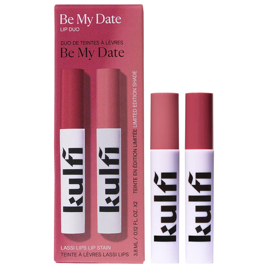 Pre Venta: Kulfi | Be My Date Lassi Lips Staining Lip Oil Duo Set