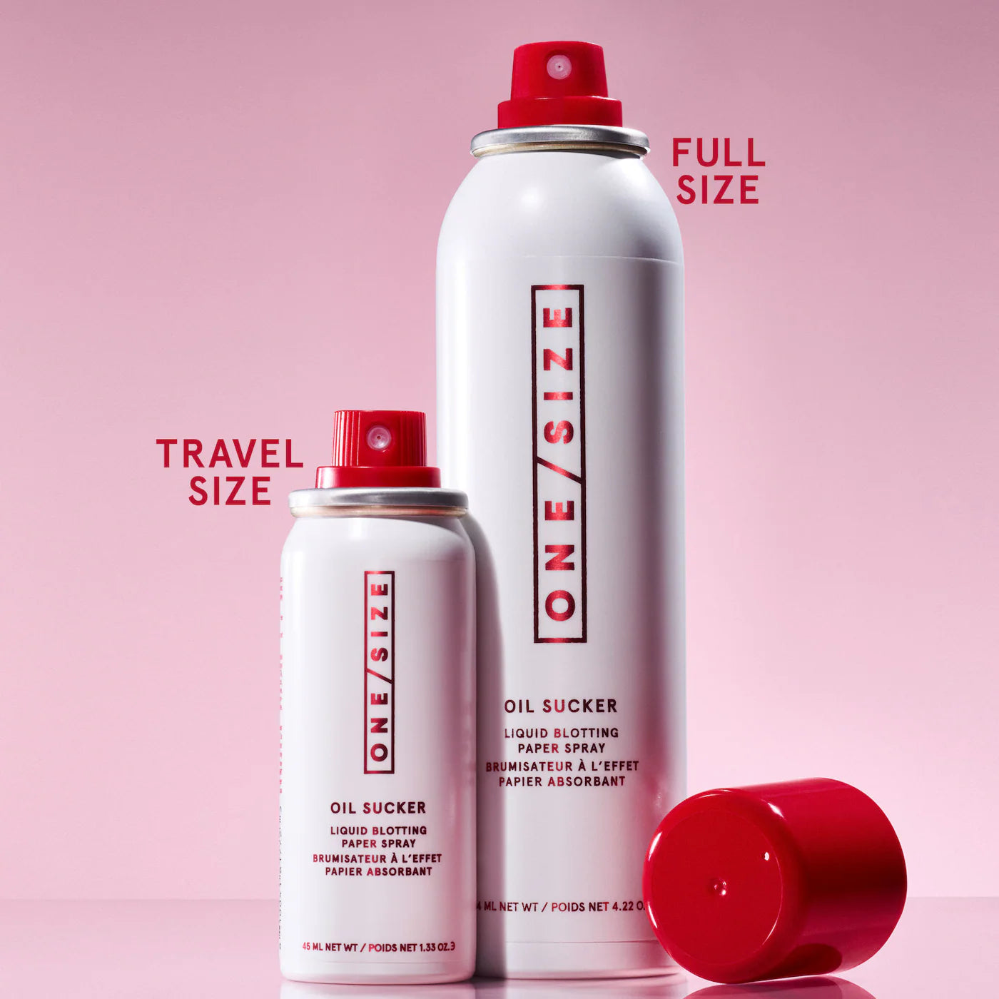 ONE/SIZE by Patrick Starrr | Mini Oil Sucker Liquid Blotting Paper Touch-Up Spray