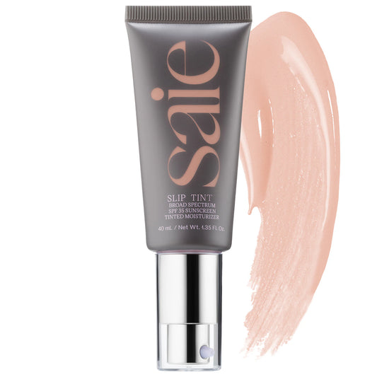 Pre Venta: Saie | Slip Tint – Lightweight Tinted Moisturizer with Mineral Zinc SPF 35 and Hyaluronic Acid