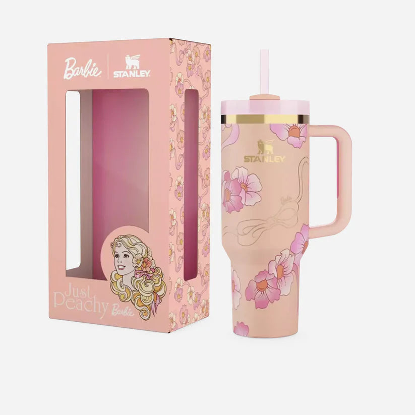 Stanley x Barbie Tumbler | 40 Oz | ’80s Peaches ’N Cream