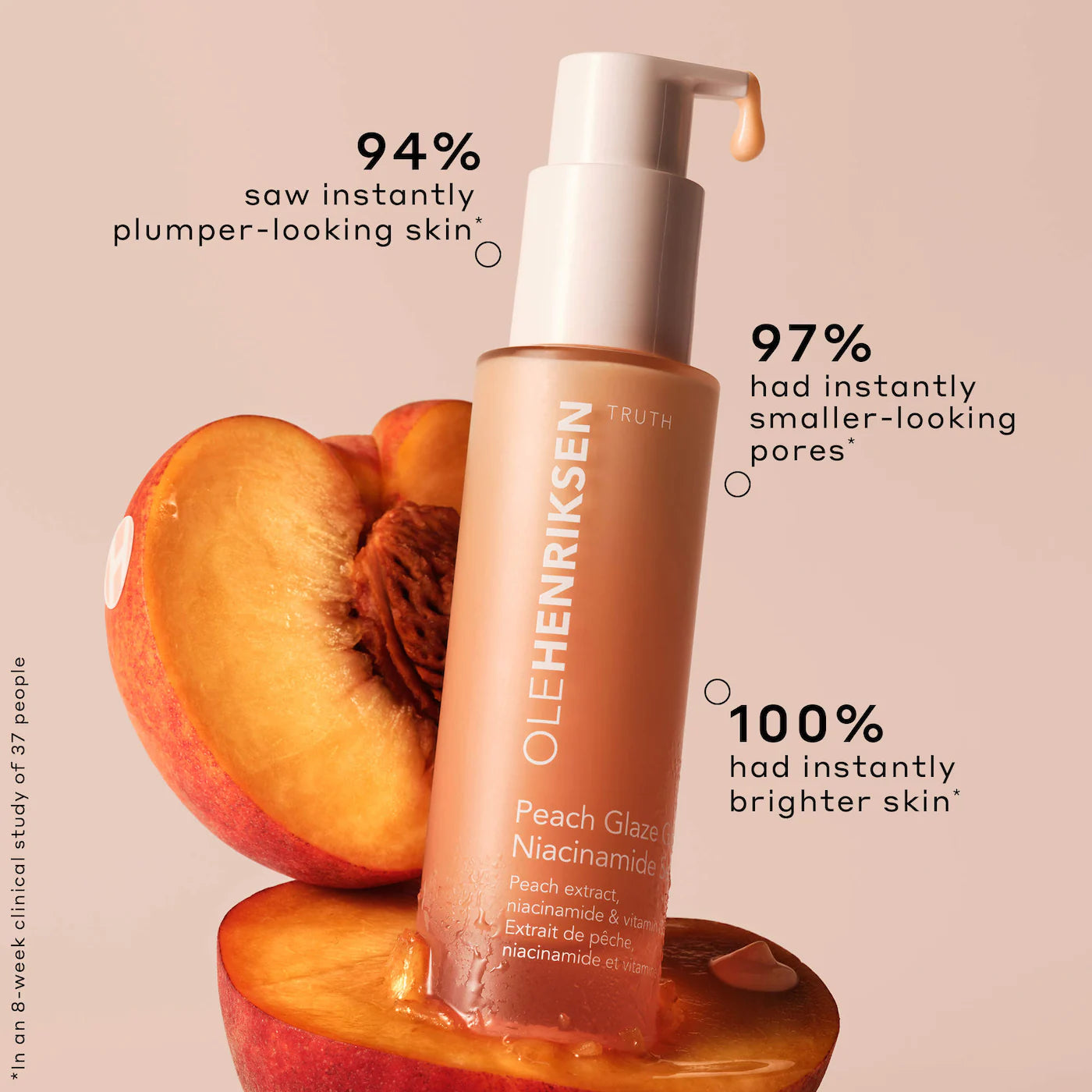 Pre Venta: OLEHENRIKSEN | Peach Glaze Plumping Trio with Niacinamide and Vitamin C