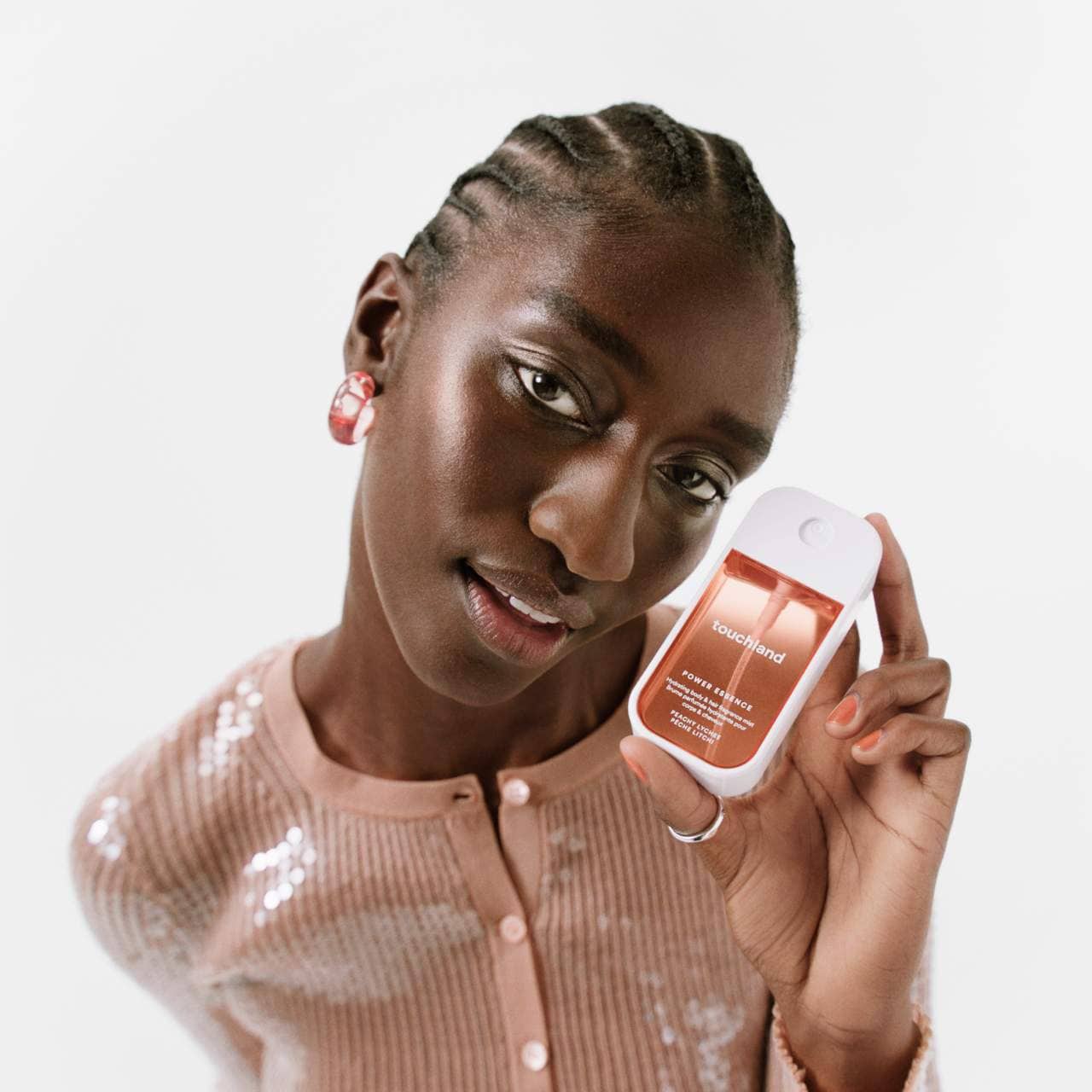 Pre Venta: Touchland | Peachy Lychee Power Essence Body & Hair Fragrance Mist