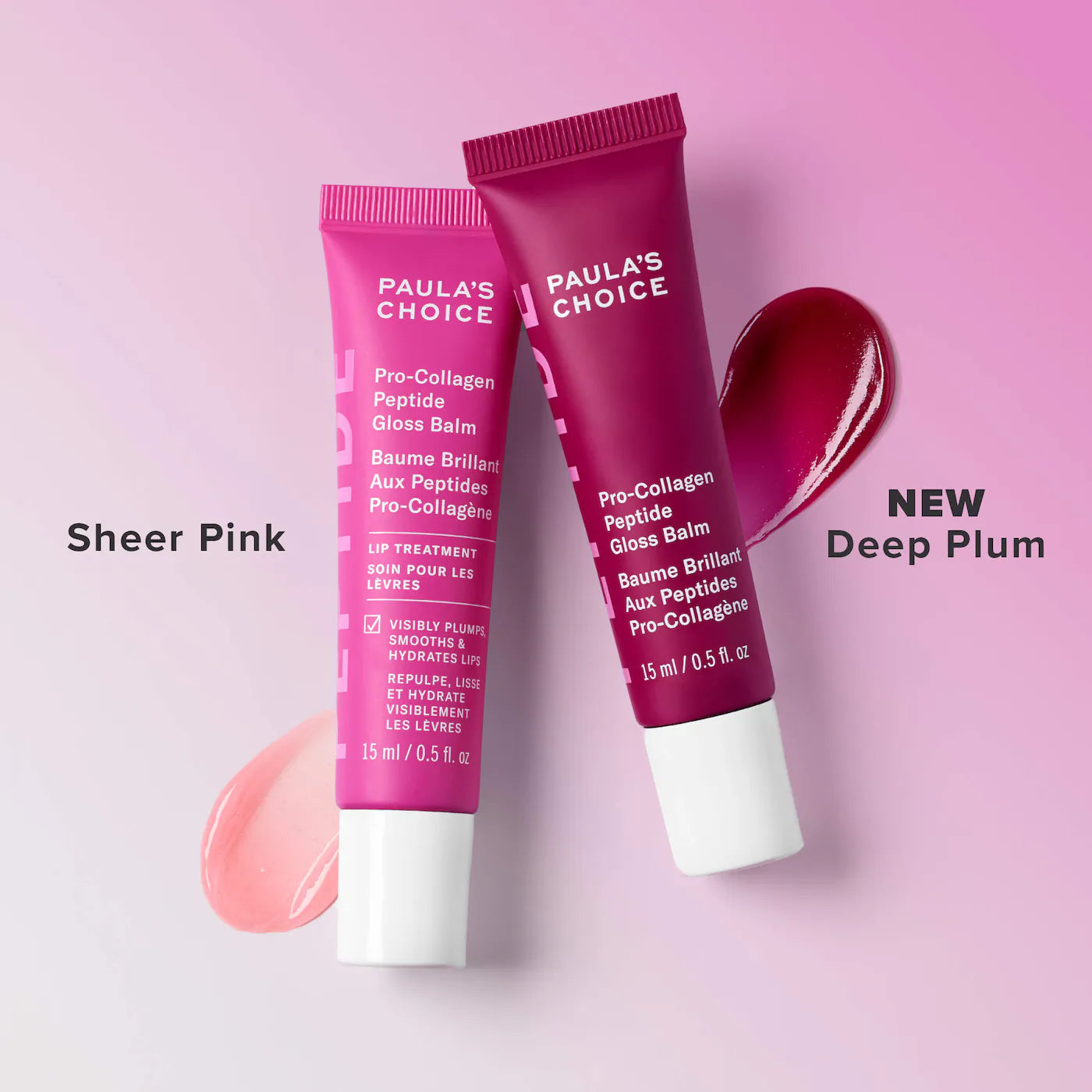 Pre Venta: Paula's Choice | Peptide Plumping Gloss Balm Duo Gift Set for Hydrated, Fuller Lips