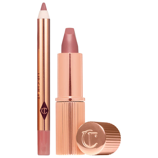 Pre Venta: Charlotte Tilbury | Mini Pillow Talk Lipstick & Liner Set