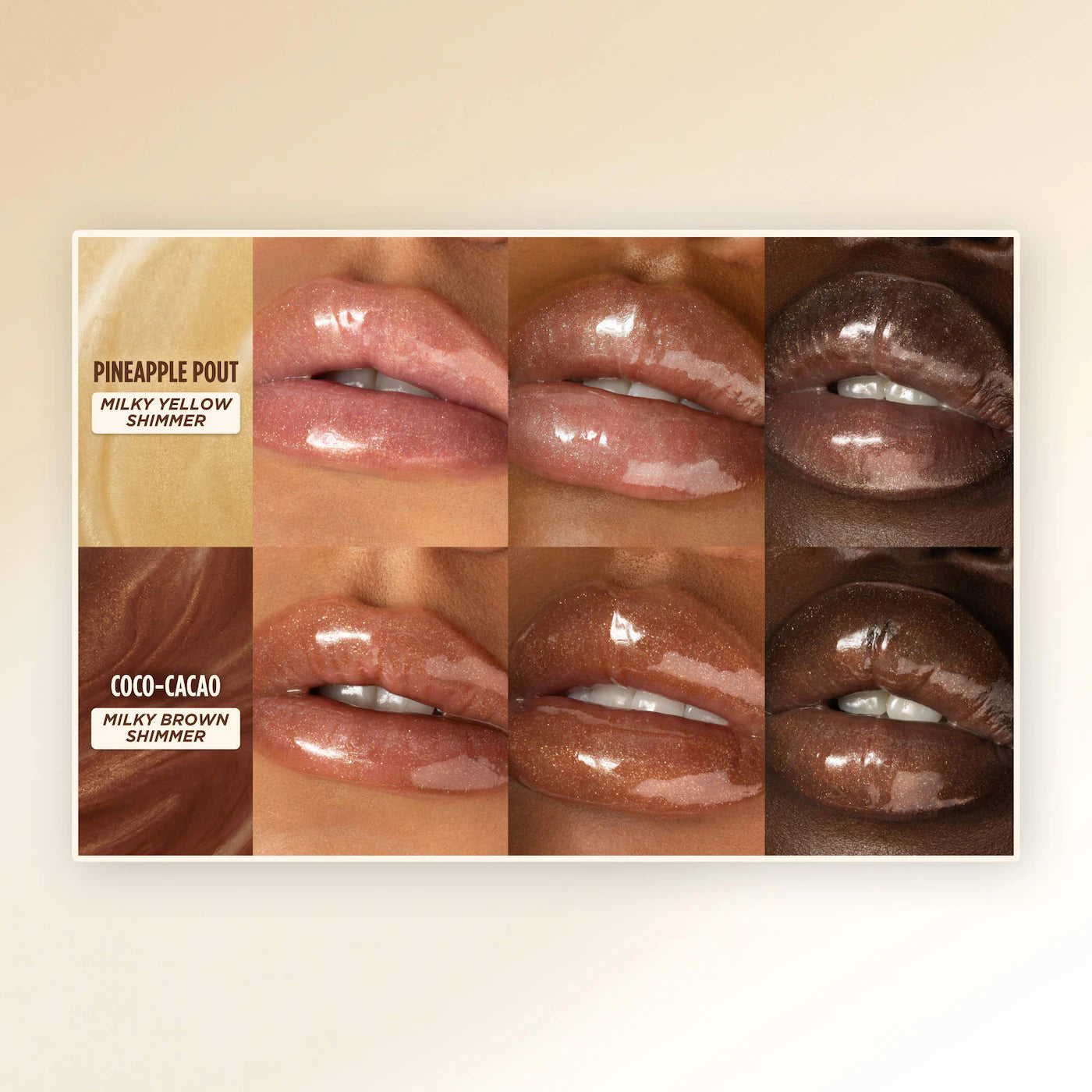 Pre Venta: Gisou | Honey Infused Hydrating Lip Oil | Pineapple Pout - Sheer Golden Shimmer