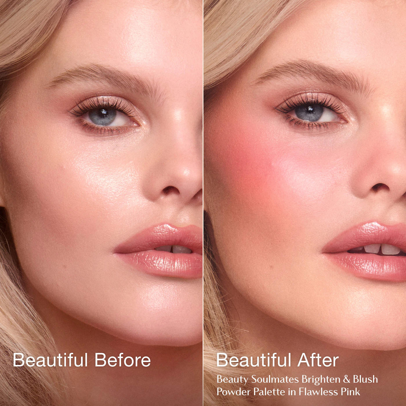 Pre Venta: Charlotte Tilbury | Pillow Talk Soulmates Airbrush Flawless Finish Brightening and Blush Powder Palette